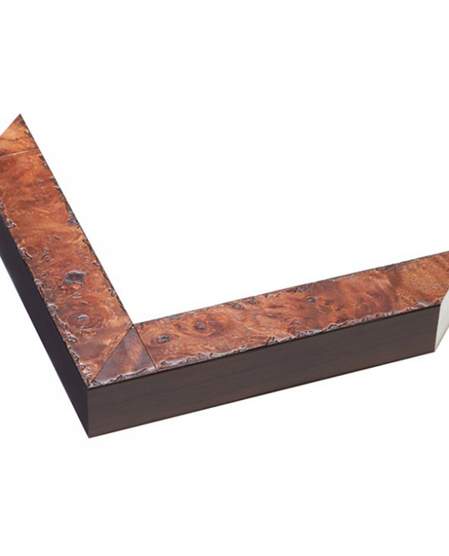 distressed cherry brown frame