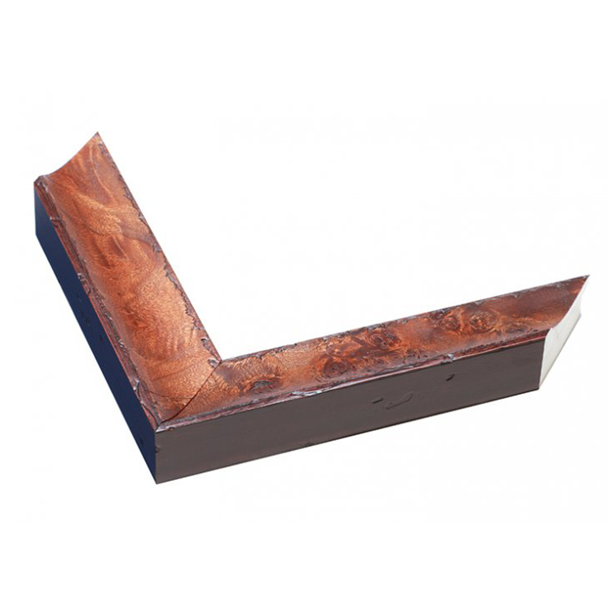 distressed cherry brown frame