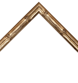 bamboo style silver frame