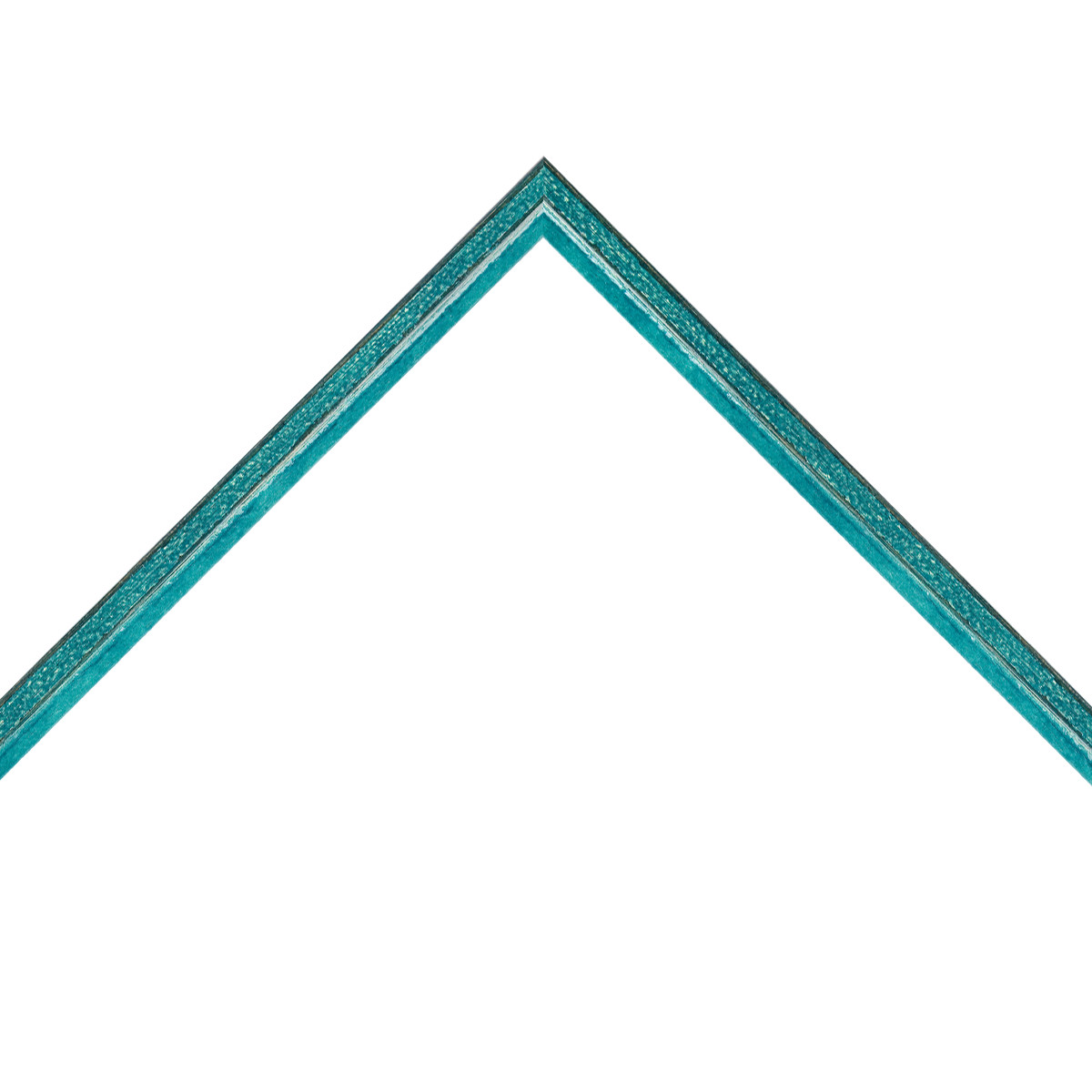 thin glossy light blue frame