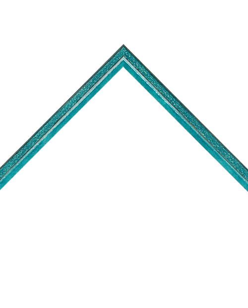 thin glossy light blue frame