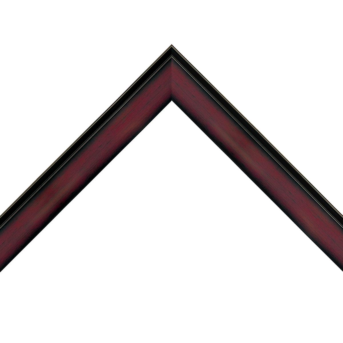 sloped mahogany frame