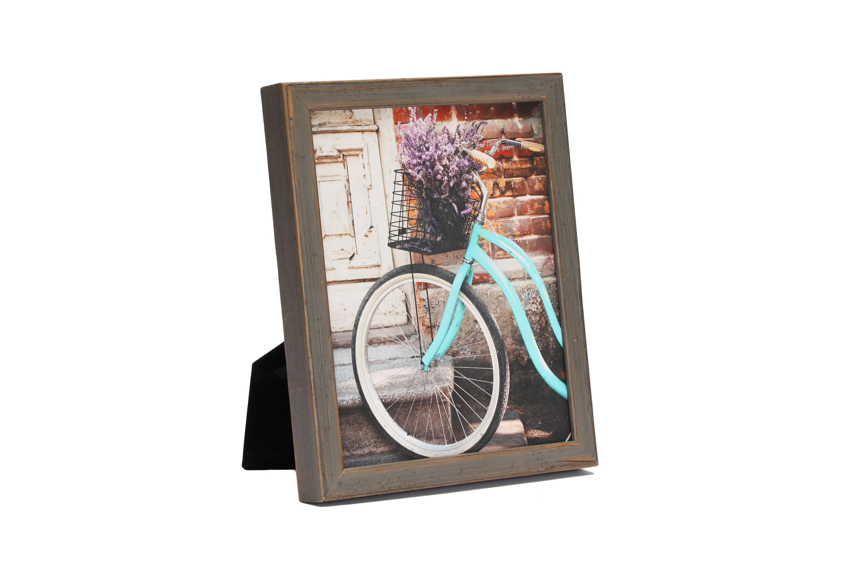 stone grey rustic frame