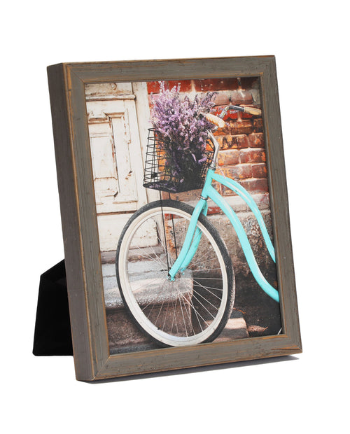 stone grey rustic frame