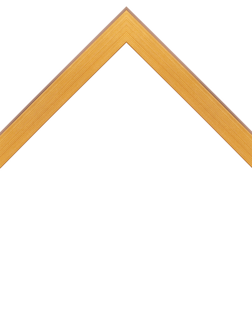 flat metallic gold frame