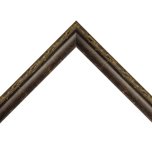 black scoop frame with edge detail