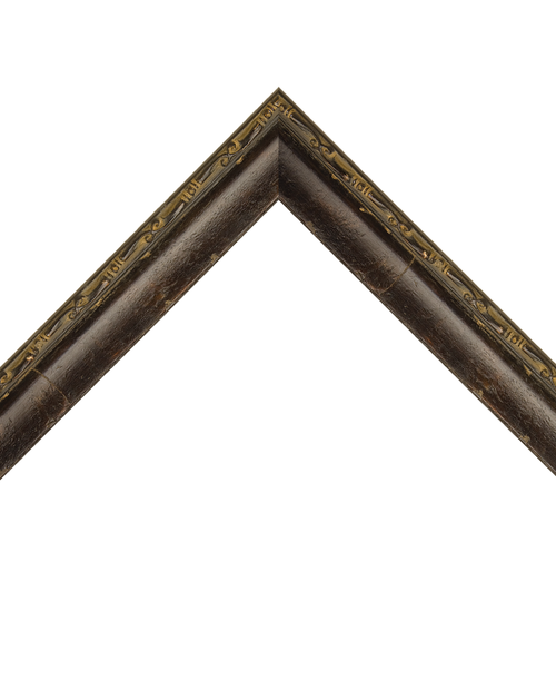 black scoop frame with edge detail