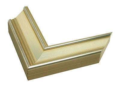 raised edge silver frame
