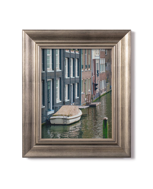 classic silver scoop frame