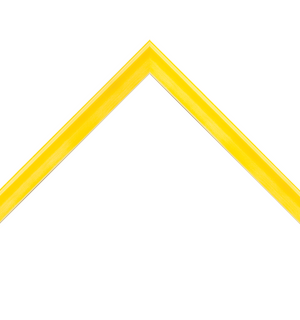 thin glossy yellow frame