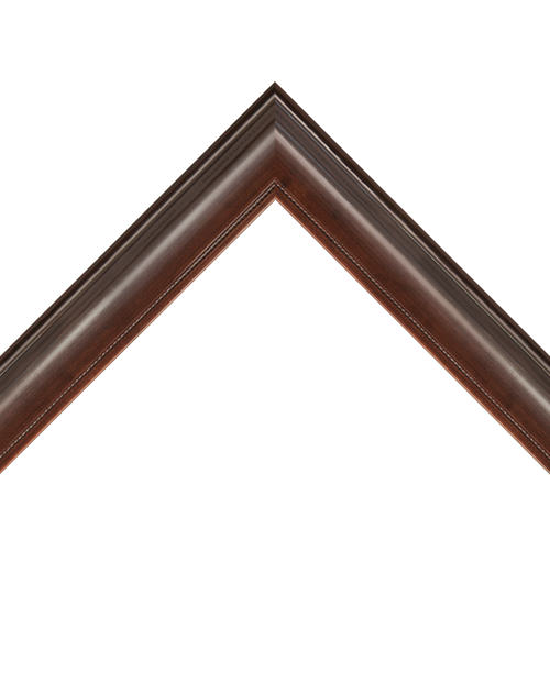 classic brown frame with dotted lip