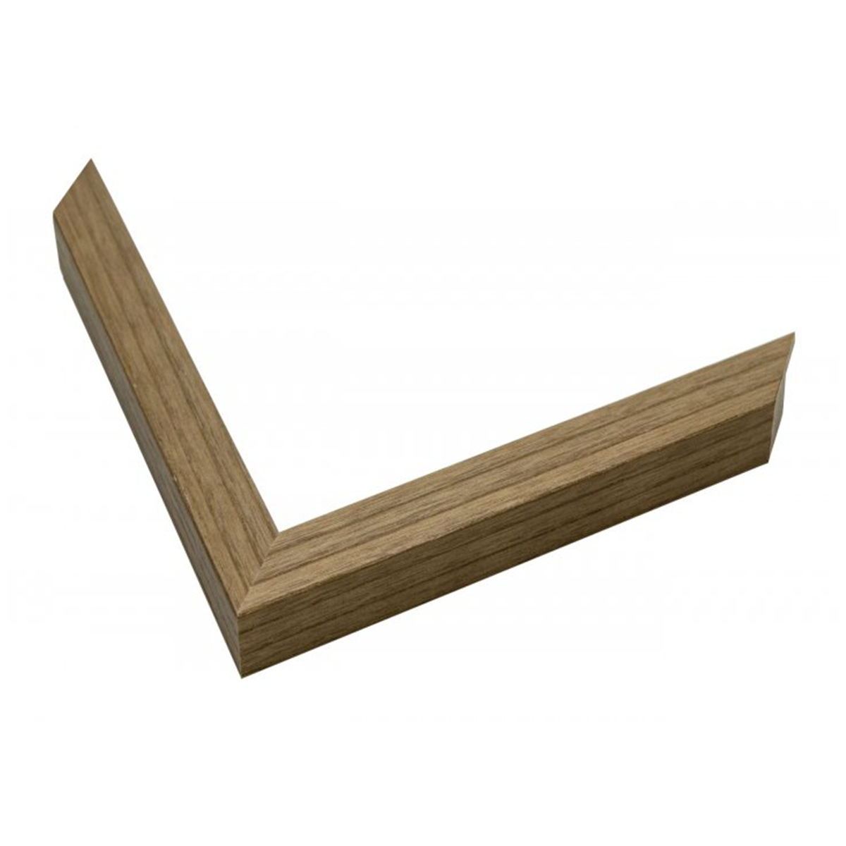 stained muted brown frame