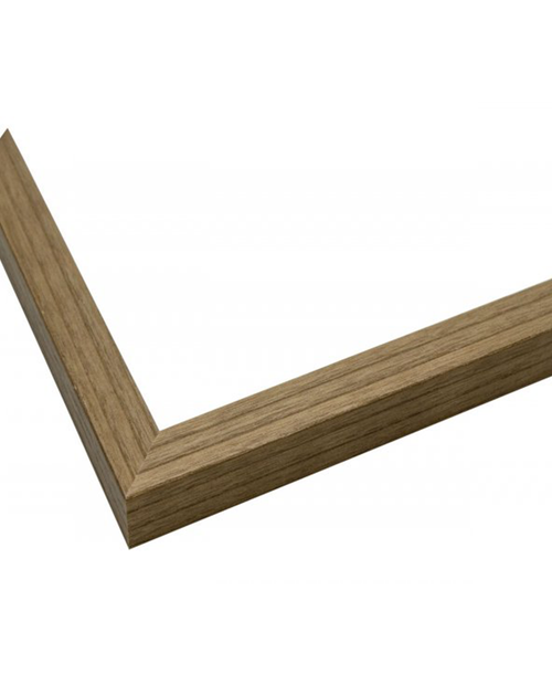 stained muted brown frame