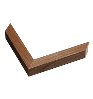 stained pecan brown frame