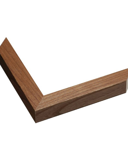 stained pecan brown frame