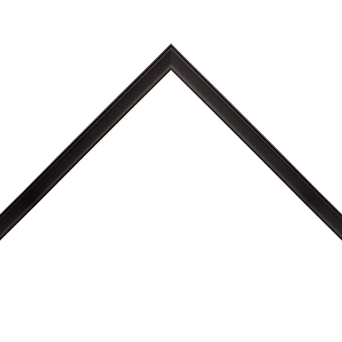 thin matte black frame