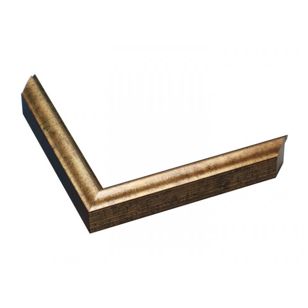 thin metallic dark gold frame 