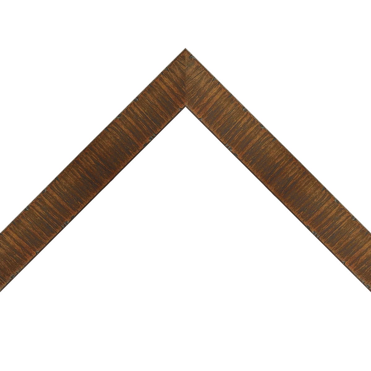 dark walnut scoop veneer frame