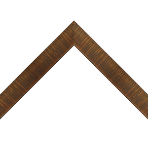 dark walnut scoop veneer frame