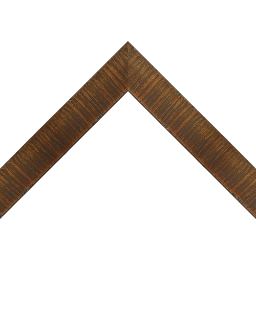 dark walnut scoop veneer frame