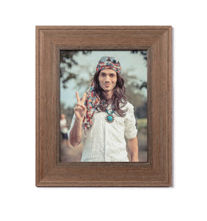 gray textured wood frame