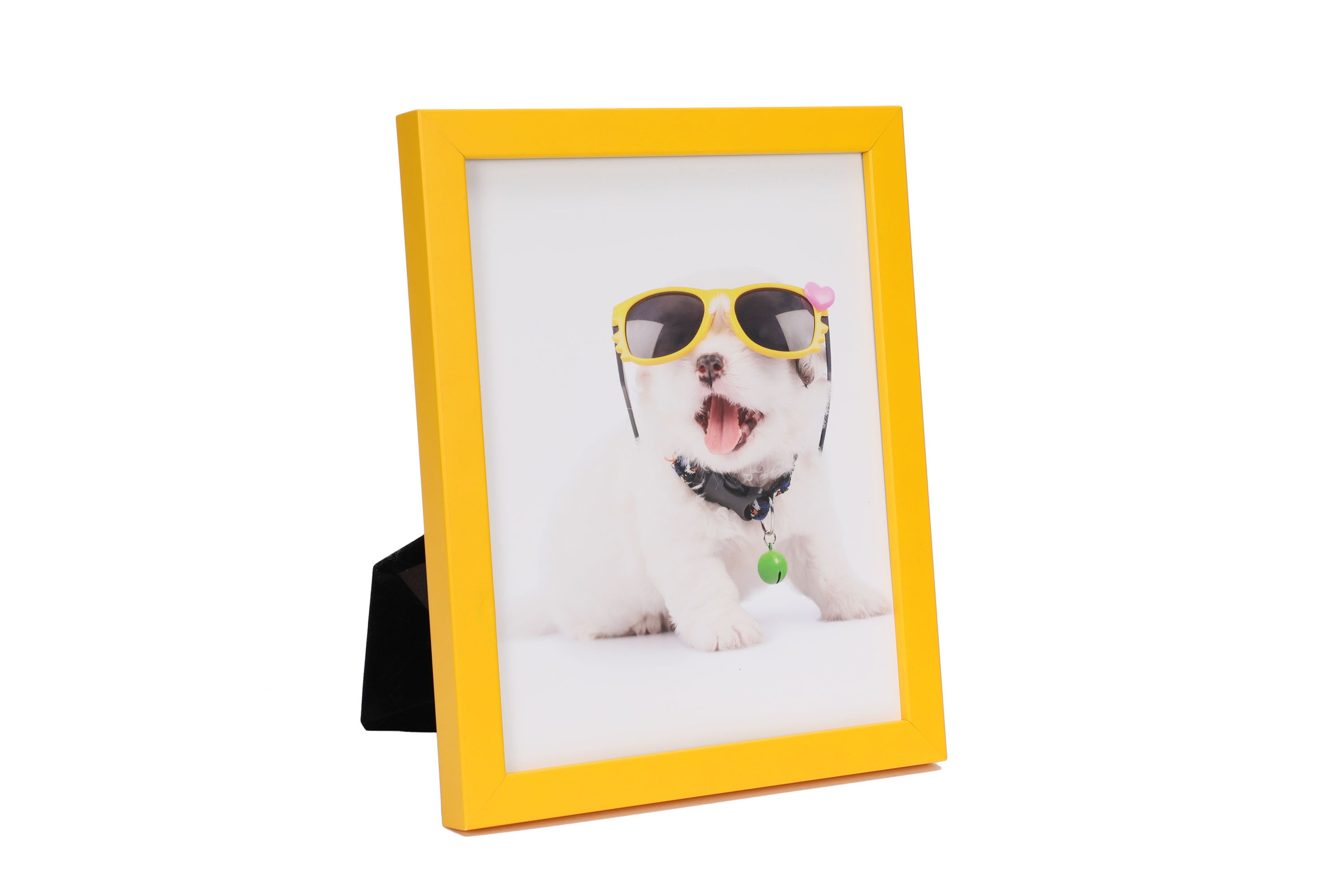 bright yellow frame